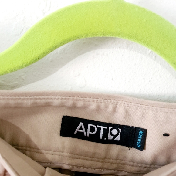 Apt.9 Maxwell Khaki Capri - Picture 3 of 4
